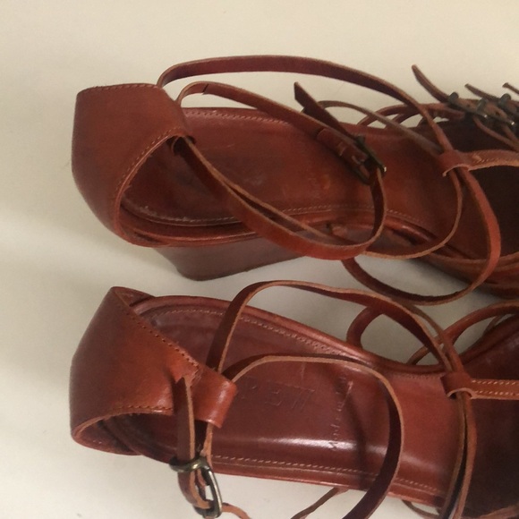 J Crew leather Italy platform - Picture 2 of 12
